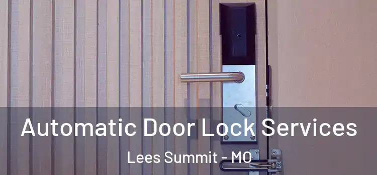  Automatic Door Lock Services Lees Summit - MO